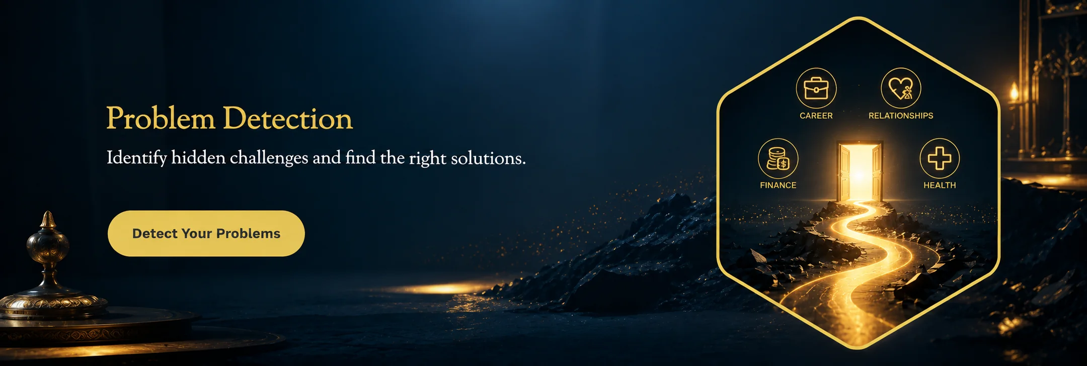 Problem Detection - Identify hidden challenges and find the right solutions.