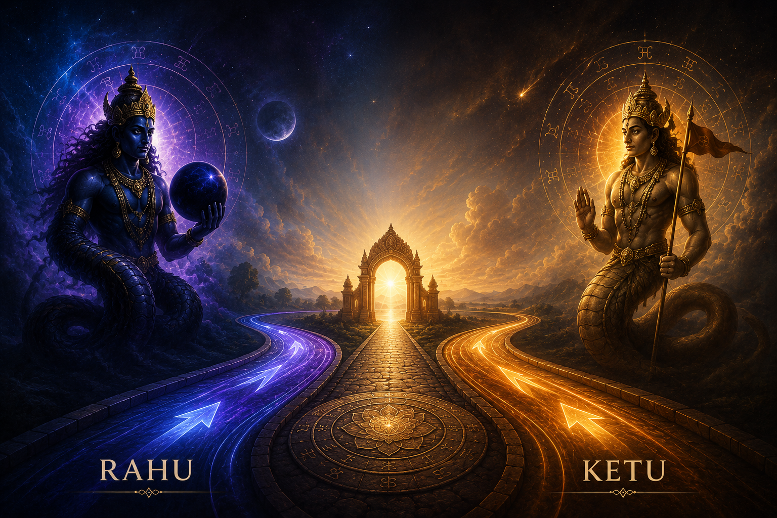 Read more about the article Rahu & Ketu:The Shadow Planets Explained