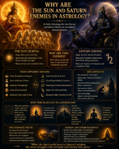 Read more about the article Why Are the Sun and Saturn Enemies in Astrology?